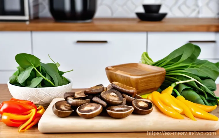 항염증 식단을 위한 아시아 요리법 - Image Prompt 1: "Vibrant Anti-Inflammatory Kitchen Prep"** 항염증 식단을 위한 아시아 요리법 - Image Prompt 1: "Vibrant Anti-Inflammatory Kitchen Prep"**