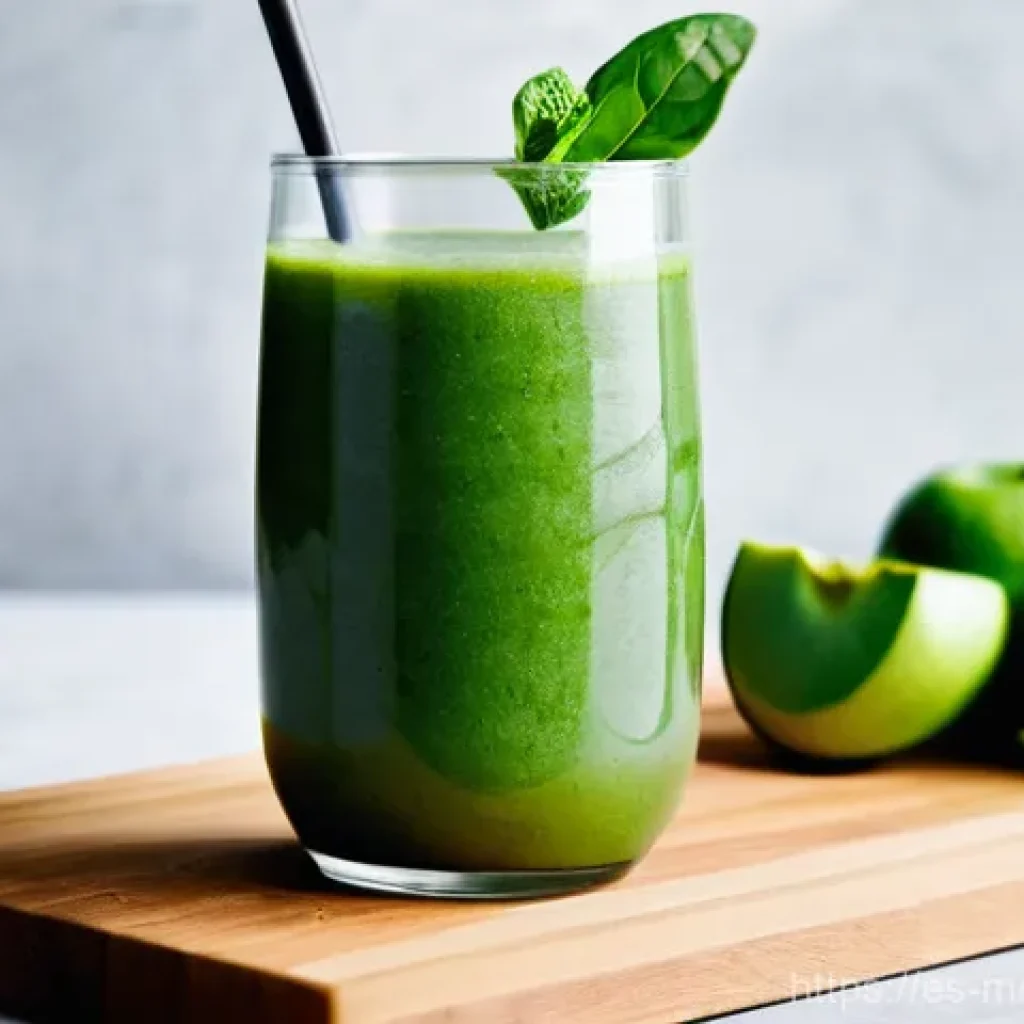 항염증 식단을 위한 야채 스무디 레시피 - **"The Never-Fail Green Detox Smoothie for a Vibrant Morning"**
A bright, clean, and minimalist ...
